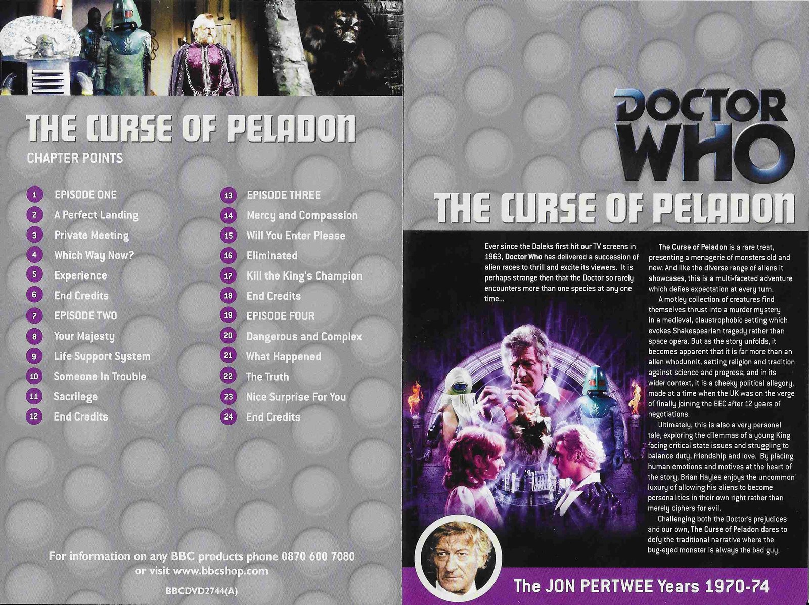 Inserts from BBCDVD 2744A